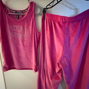 Steve Madden Fuchsia Women's Pajama Set